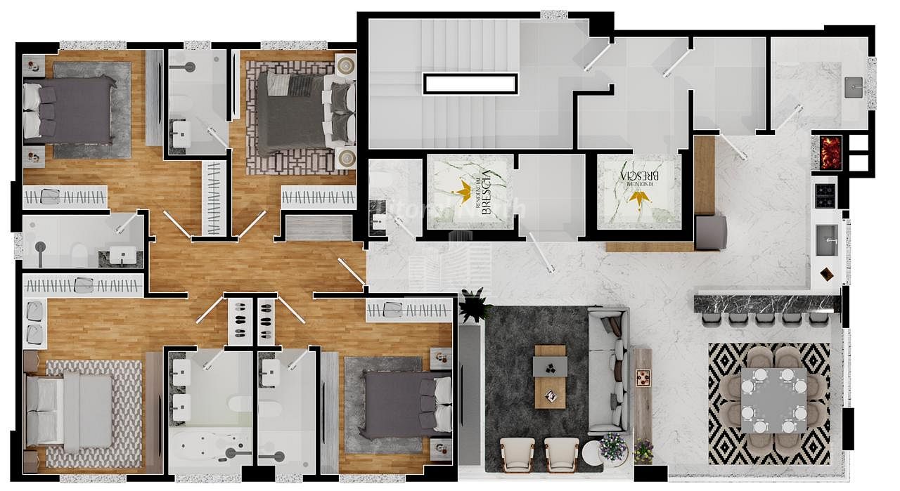 Apartamento de 4 quartos, 170m² no bairro Centro, em Balneário Camboriú | Eu Corretor