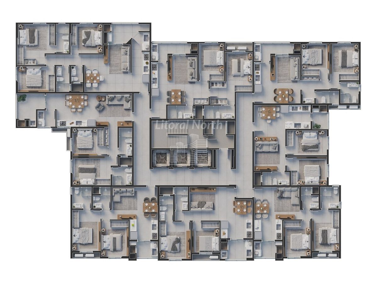 Apartamento de 2 quartos, 56m² no bairro Praia Brava, em Itajaí | Eu Corretor