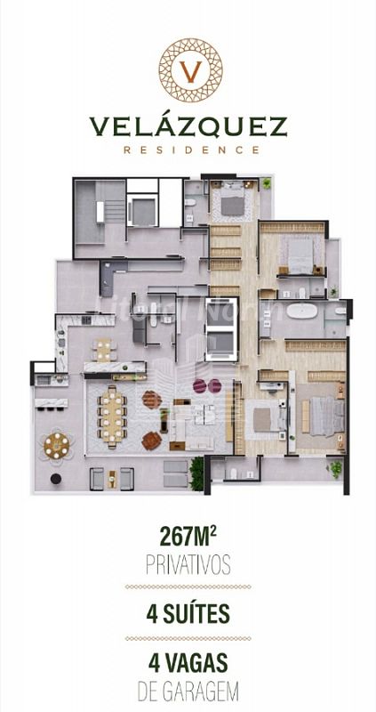 Apartamento de 4 quartos, 267m² no bairro Fazenda, em Itajaí | Eu Corretor