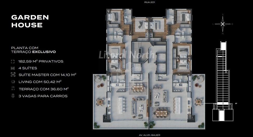 Apartamento de 4 quartos, 143m² no bairro Centro, em Balneário Camboriú | Eu Corretor