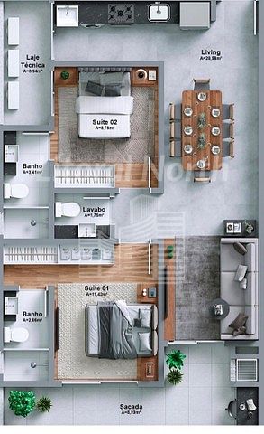 Apartamento de 3 quartos, 80m² no bairro Centro, em Itajaí | Eu Corretor