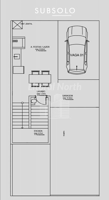 Sobrado de 3 quartos, 130m² no bairro Fazendinha, em Itajaí | Eu Corretor