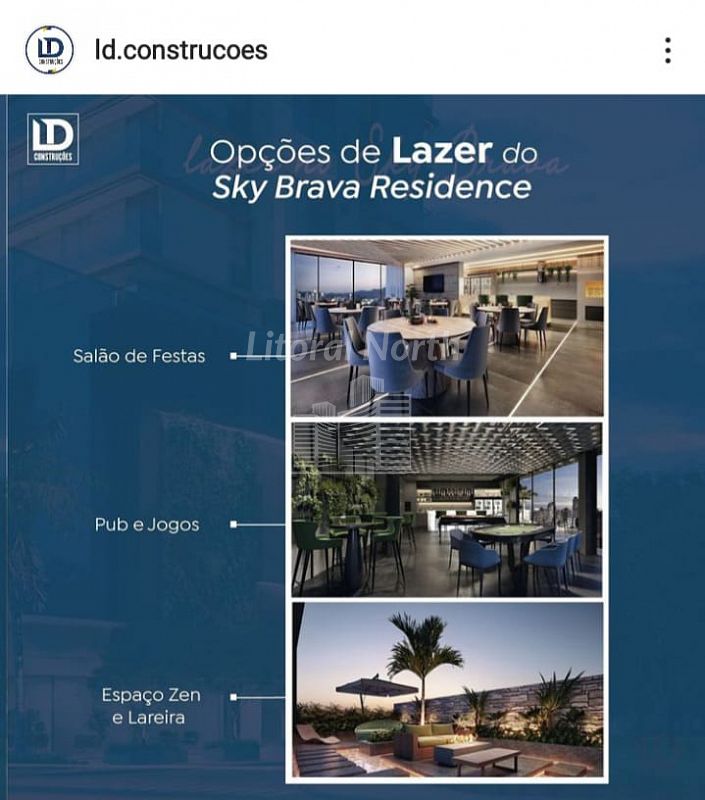 Apartamento de 2 quartos, 81m² no bairro Praia Brava, em Itajaí | Eu Corretor