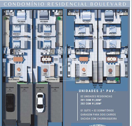 Apartamento de 3 quartos, 98m² no bairro Ressacada, em Itajaí | Eu Corretor