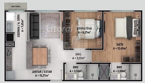 Apartamento de 2 quartos, 120m² no bairro Nações, em Balneário Camboriú | Eu Corretor