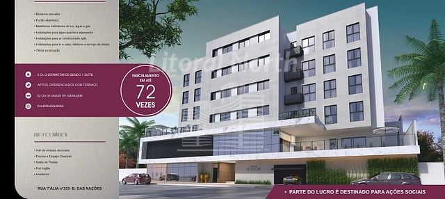 Apartamento de 2 quartos, 120m² no bairro Nações, em Balneário Camboriú | Eu Corretor