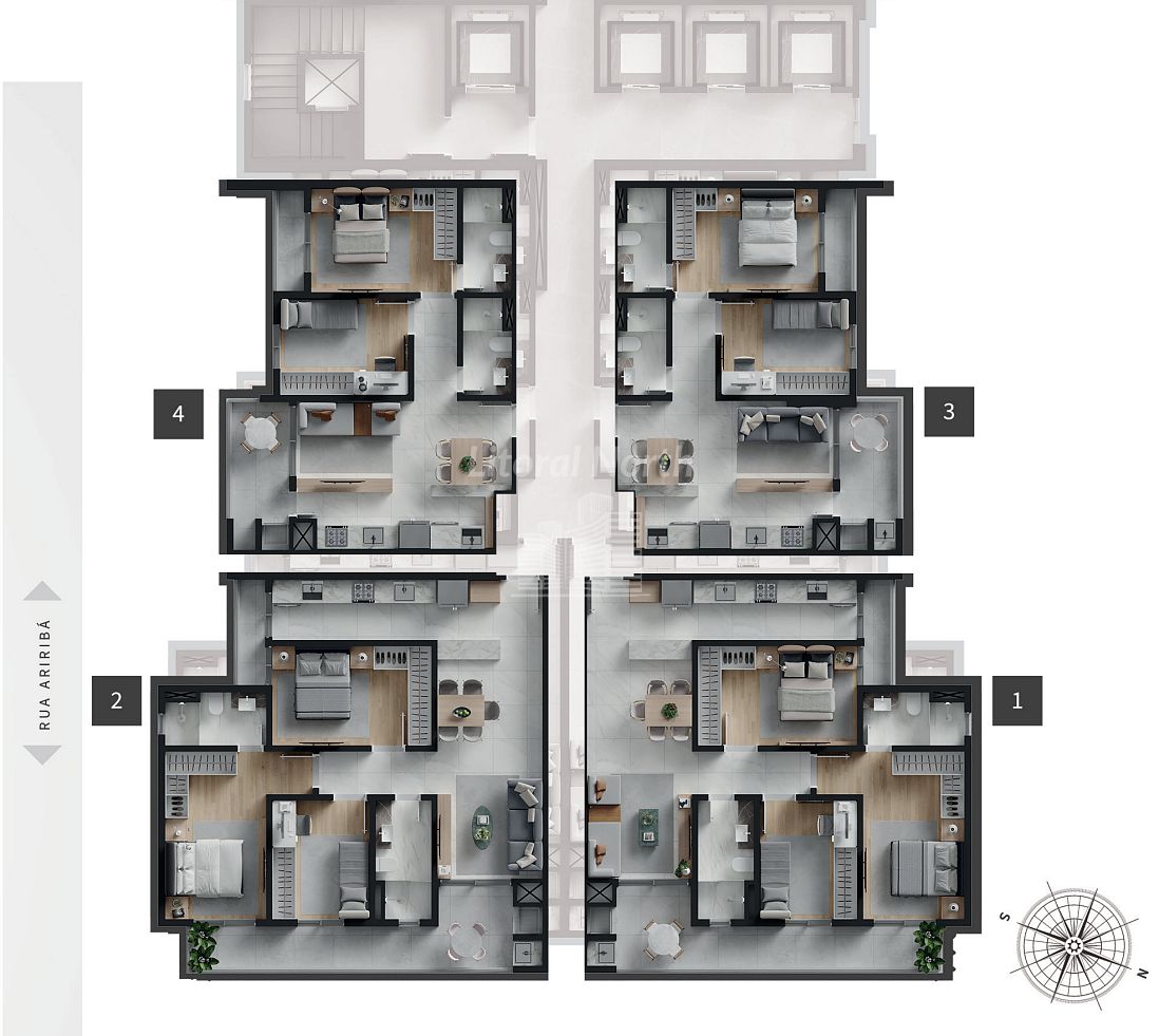 Apartamento de 3 quartos, 94m² no bairro Balneário Santa Clara, em Itajaí | Eu Corretor