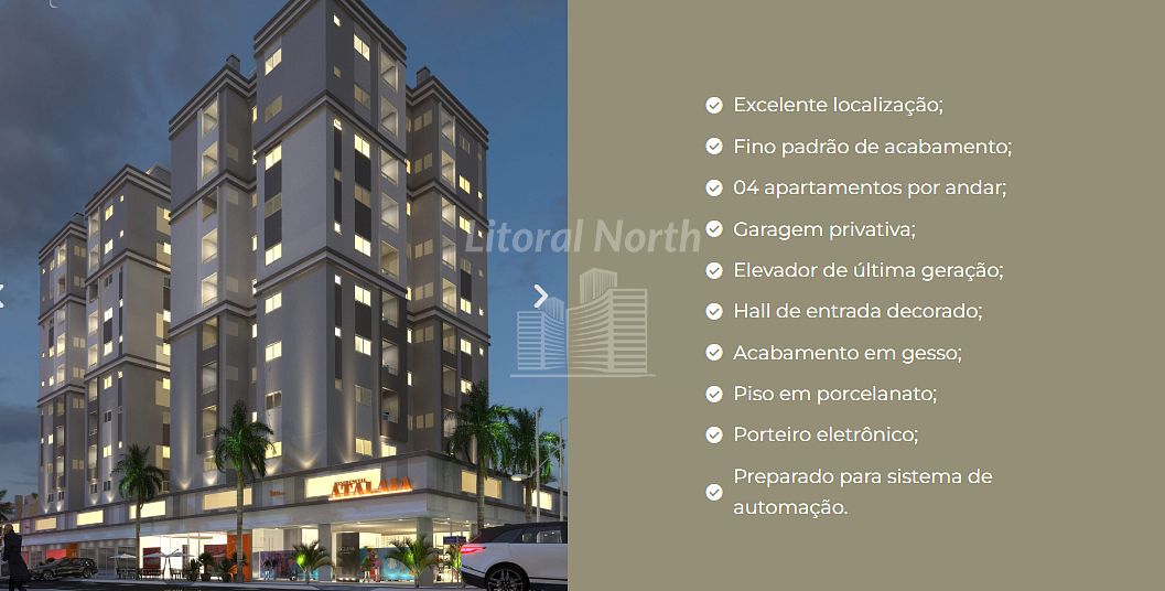 Apartamento de 2 quartos, no bairro São Vicente, em Itajaí | Eu Corretor