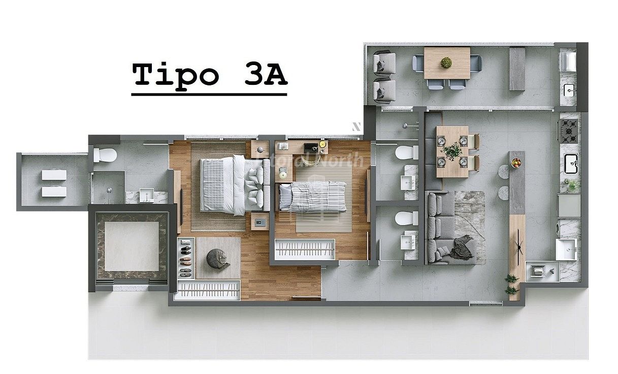 Apartamento de 3 quartos, 86m² no bairro Praia Brava, em Itajaí | Eu Corretor